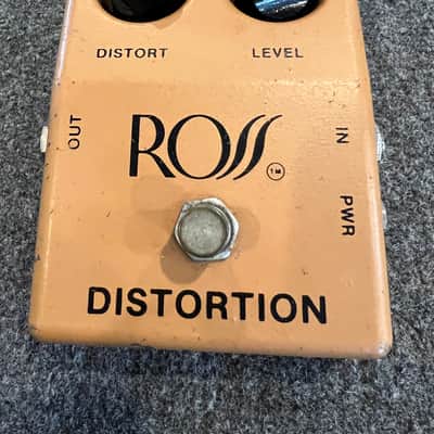 Ross Distortion Guitar Effects Pedal 1970s Chanute Kansas - Tan image 7