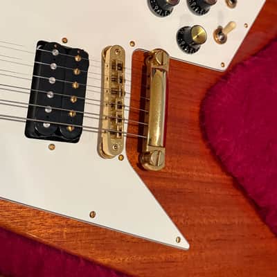 Gibson Flying V Reissue 2016 Ltd Proprietary Mint Condition Gibson Flying V Proprietary 2016 - Natural image 6