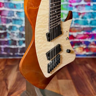 Abasi Guitars Larada J7 - Quilt Maple image 1