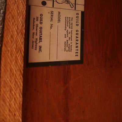Guild 66-J 1958 Tweed image 7