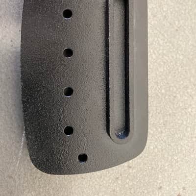 G&L 4 String Bass Bridge (Saddle Lock) Black Crinkle Powder Coat image 5