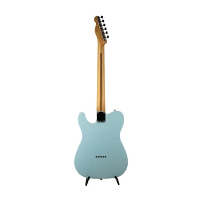 Fender Vintera 50s Telecaster Modified Electric Guitar, Maple Fretboard, Daphne Blue, MX1904XXXX image 3
