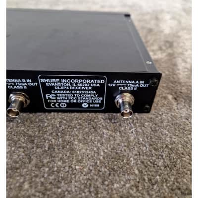 Shure ULPX4 Radio 829-865mhz + belt Pack - Microphone System - Excellent w/ Power supply image 8