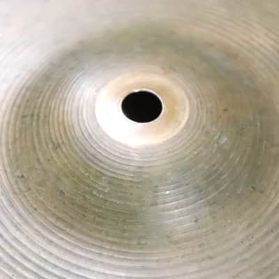 Sabian 14" B8 Hi-Hat Cymbals Vintage 1980's image 10