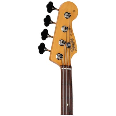 Fender Vintera II '60s Jazz Electric Bass, Rosewood Fingerboard (with Gig Bag), Fiesta Red image 7