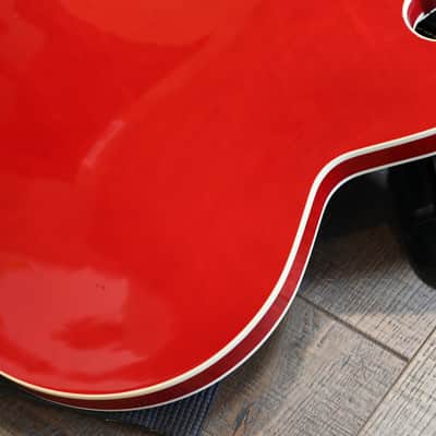 Minty! 2019 Heritage H-535 Semi-Hollow Electric Guitar Figured Cherry + OHSC image 17