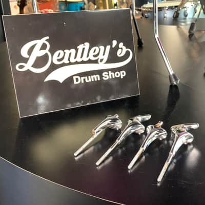 Set of 4 - Sonor Signature/HiLite/Phonic Bass Drum T-Rods & Claws (2 T rods, 2 key rods) (BoxC) image 1