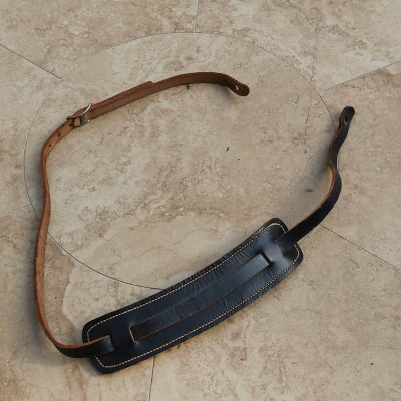 Vintage Leather Guitar Strap  Guitar Strap Case candy  circa 1959 image 1