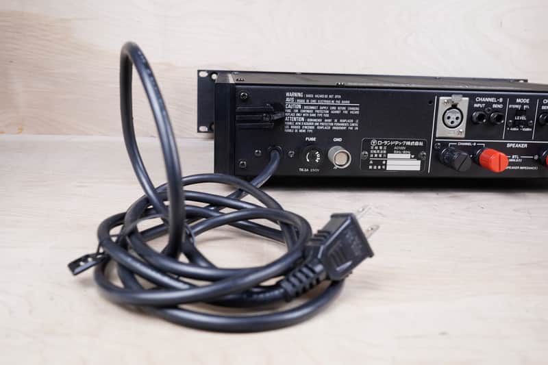 Roland SRA 1200 Rackmount Power Amplifier 170 watts 2 Channels
