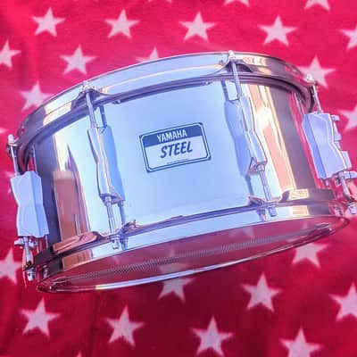 Yamaha SD-2465 6.5x14" Metal Series Steel Snare Drum 2010s - Chrome Over Steel image 1