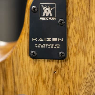 Ernie Ball Music Man Kaizen 6 Limited Edition Electric Guitar - Black Limba with Hard Case image 9