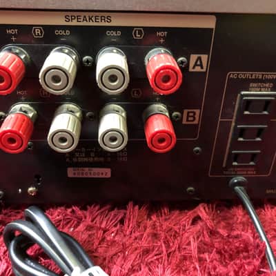Sansui AU-α607NRA Integrated Amplifier Gold Victor SX-500 DOLCE II Speaker Pair image 14