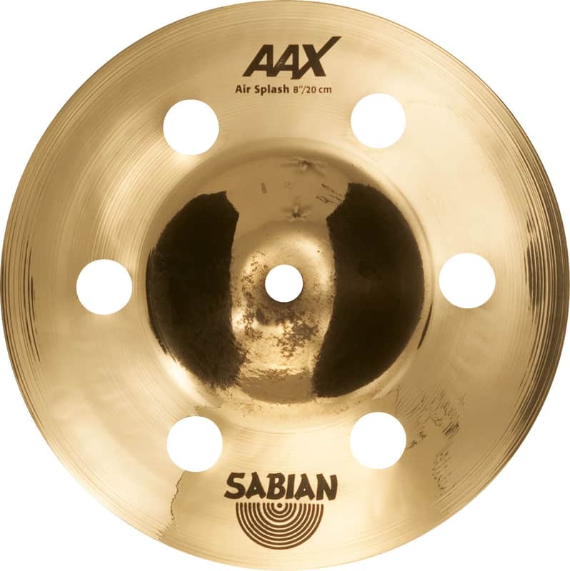 Sabian 8" AAX Air Splash Brilliant Finish image 1