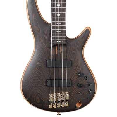 Ibanez SR5005 SR Prestige Series 5-String Electric Bass Guitar - Wenge Oil image 1