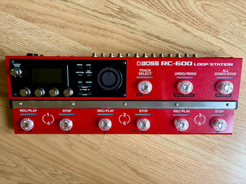 Boss RC-600 Loop Station 2024 - Present - Red