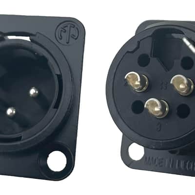 Neutrik 3 Pin XLR Panel Mount Chassis Latching Connector, Multiple Options of Male & Female Receptacles-NC3FPP / 4 image 24