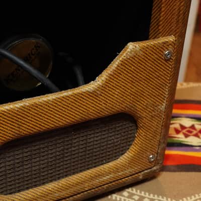 1957 Fender Bassman 5E6 40w 4x10" Tube Amp Combo (VIDEO! Bill Carruth Work, Ready to Go) image 9