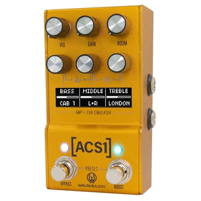 Walrus Audio Mako Series MKII ACS1 Amp + Cab Simulator Pedal - Open Box image 3