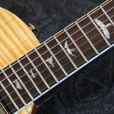 Minty! 2025 PRS Single Cut 594 Wood Library Limited Edition 40th Anniversary Brazillian Electric Guitar Artist Flame + OHSC image 10
