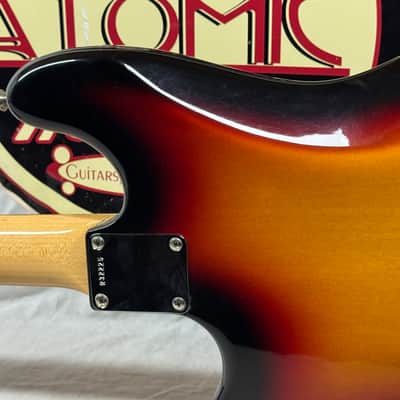 Fender USA Custom Shop Bass VI 6-string Bass with COA + Case 2006 - 3-Color Sunburst / Rosewood fingerboard image 12