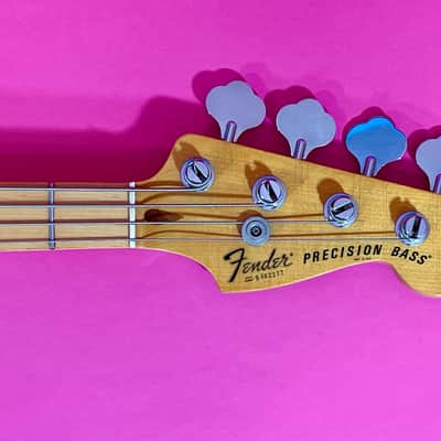Fender Precision Bass 1979 1981 - Black 100% original clean! image 9