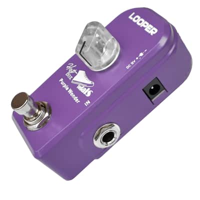 Hot Box Purple Wonder Looper HB PW-100 Mini Guitar Effect Pedal Looper Effect image 3
