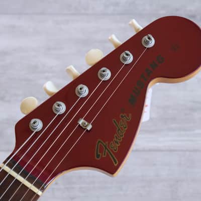 2006 Fender Japan MG73-85CO '73 Reissue Competition Mustang (Old Candy Apple Red) image 2
