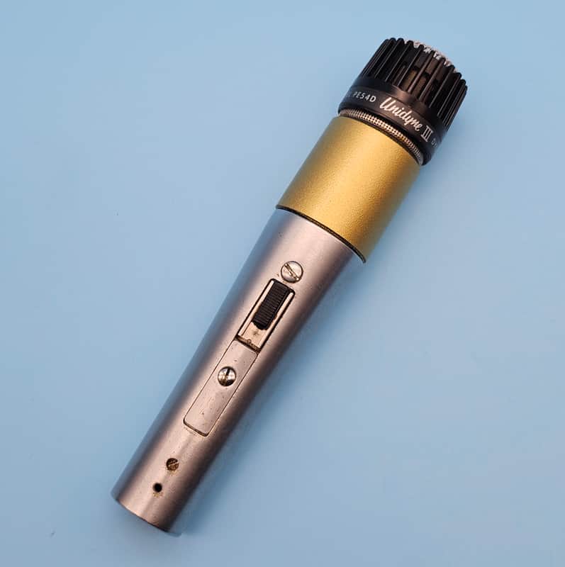 ☆Vintage 1970s Shure PE54D *New Foam* Unidyne III Dynamic Microphone | Shure 545SD 545 SM57 SM58 image 1