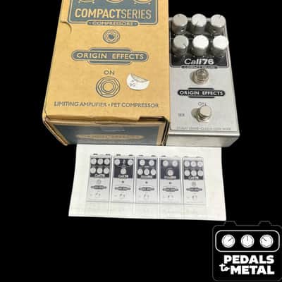 Origin Effects Cali76 Compact Deluxe Compressor 2010s - Silver - X20343 image 1