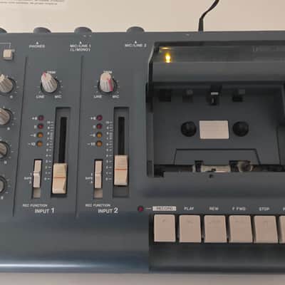 TASCAM Porta 02 mkII Ministudio 4-Track Cassette Recorder 2000s - Blue image 2