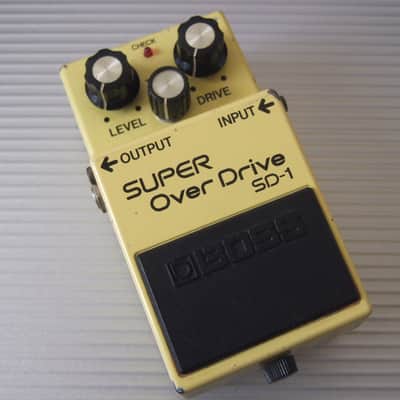 Boss SD-1 Super Overdrive 1981 - 1988 Made In Japan | Reverb