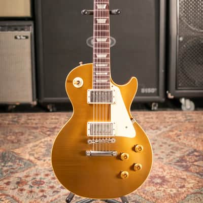Gibson Custom Shop 1957 Les Paul Reissue Murphy Lab Electric Guitar - Double Gold with Hardshell Case image 3