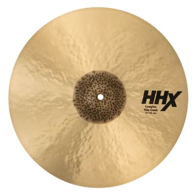 Sabian HHX Complex Thin Crash Cymbal 17" image 1