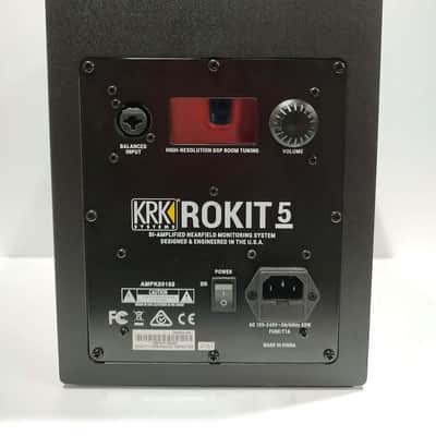 KRK RP-5 Rokit G4 2-Way 5" Active Studio Monitor (Single) 2019 - 2021 - Black image 4