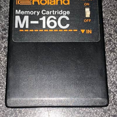 Roland M-16C Memory Cartridge for TR-707, TR-727, TR-909, JX-3P, JX-8P, JX-10 image 5