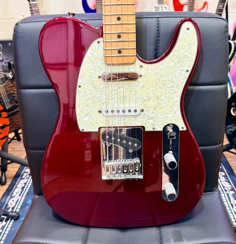 ⚡️2005⚡️ Fender Mexican Standard Telecaster~ Midnight Wine~ MIM Nashville Mod!