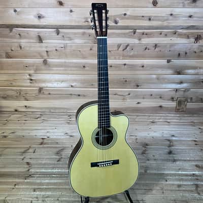 Martin Custom 000C 12-Fret European Spruce/East Indian Rosewood Acoustic Guitar - Natural image 2
