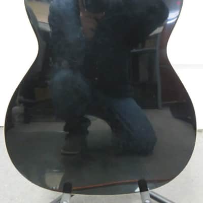 Alvarez Kazuo Yairi WY-1BK Black Acoustic/Electric Guitar w/ Hard Case image 16