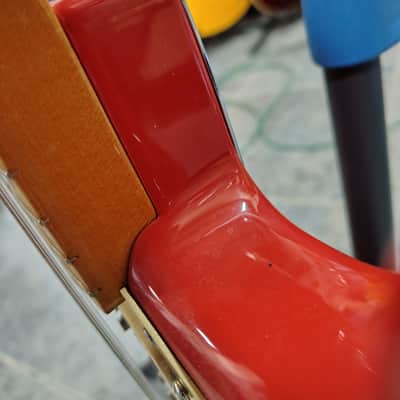 Fender Stratocaster 2010 - '56 re-issue Fiesta Red Soft V neck image 5