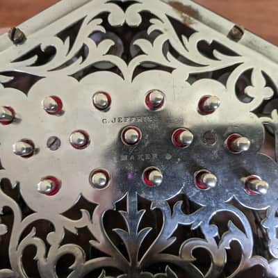 Jeffries Anglo Concertina, Bb/F image 6