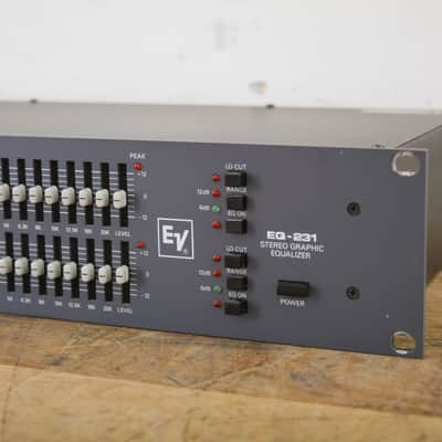 Electro-Voice (EV) EQ 231 Stereo Graphic Equalizer (church owned) CG00FW0 image 2