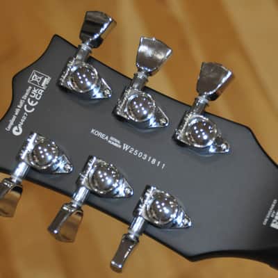 ESP LTD EC-1000 Evertune BB Bold Binding BLKS Black Satin / Deluxe Series / Made In Korea / EC1000 ET / W25031811 image 13