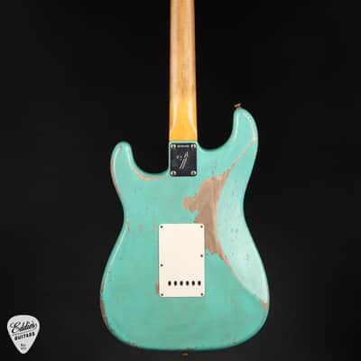 Fender Custom Shop Masterbuilt 1969 Stratocaster Relic - Sea Foam Green image 5