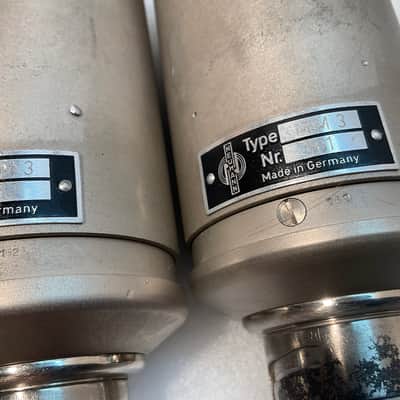 NEUMANN MM3 MATCHED #161#162 TUBE TELEUNKEN AC 701K vintage image 11