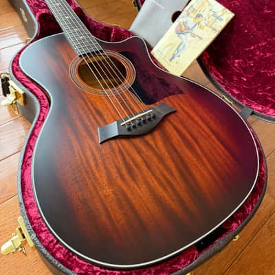 2021 Taylor 324ce Grand Auditorium V-Class Bracing - Shaded Edge Burst image 1