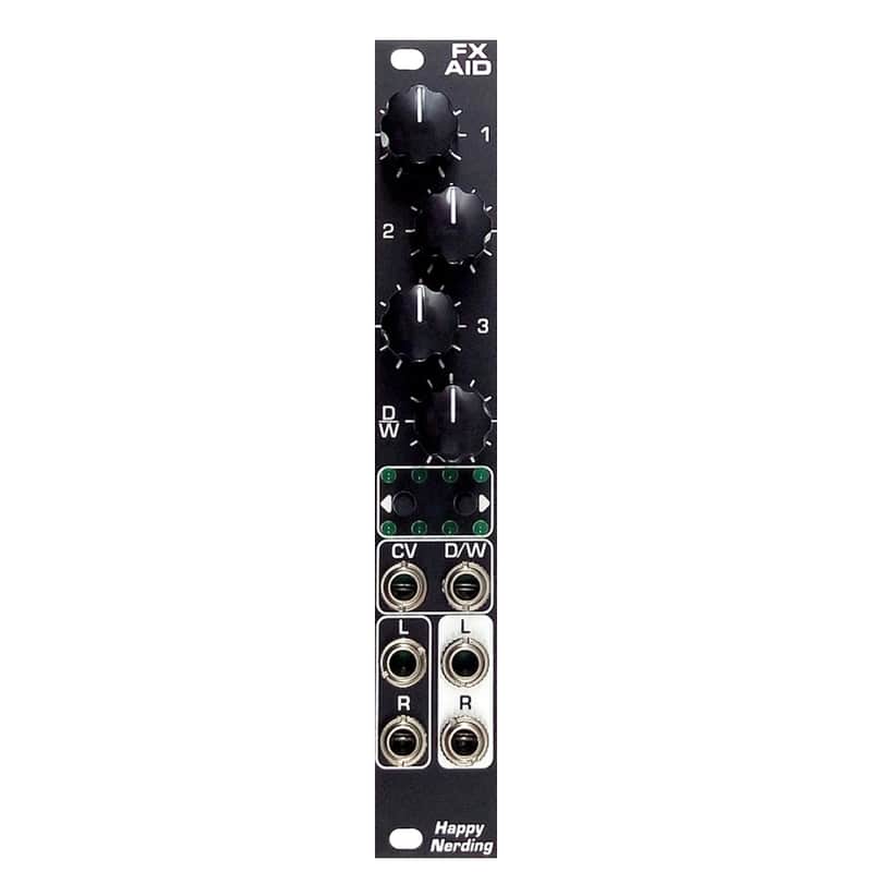 Happy Nerding FX Aid Eurorack Multi-Effects Module (Black) image 1