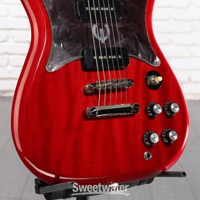 Epiphone Wilshire P-90s Electric Guitar - Cherry (EOWLCHNHd1) image 6