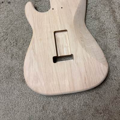 Raw Guitar Body Alder Body Stratocaster Style image 2