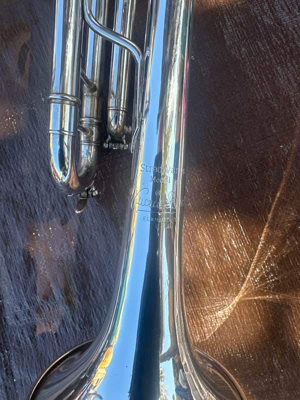 Bach Stradivarius Model 37 Trumpet 70’s - Silver image 1