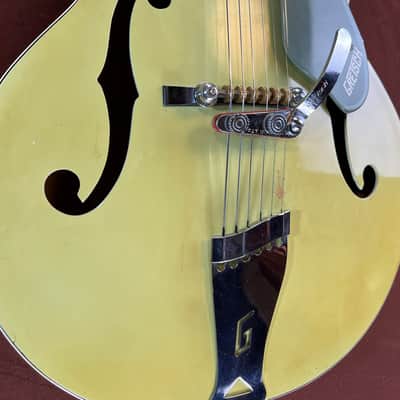 Gretsch Anniversary 6125 Semi-Hollow Electric Guitar | 1962 Two-Tone Green image 7